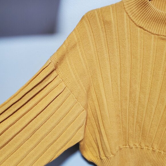 WILFRED Icalma Merino Wool Sweater Aritzia Mock Neck Dolman Marana Women's Small - Picture 4 of 12